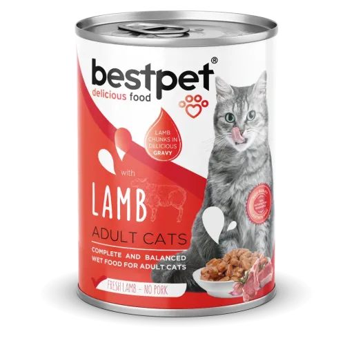 BESTPET - CAT ADULT - LAMB CHUNKS IN GRAVY 400 G