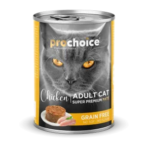 PROCHOICE - CAT ADULT - CHICKEN PATÉ - GRAIN FREE 400 G