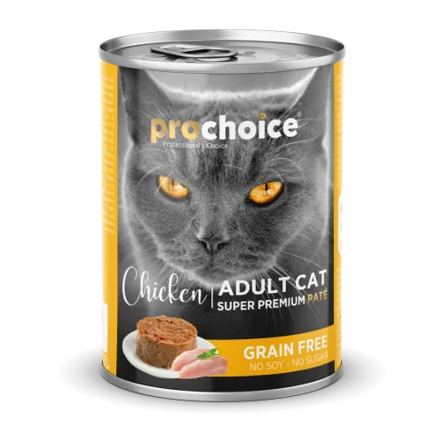 PROCHOICE - CAT ADULT - CHICKEN PATÉ - GRAIN FREE 400 G