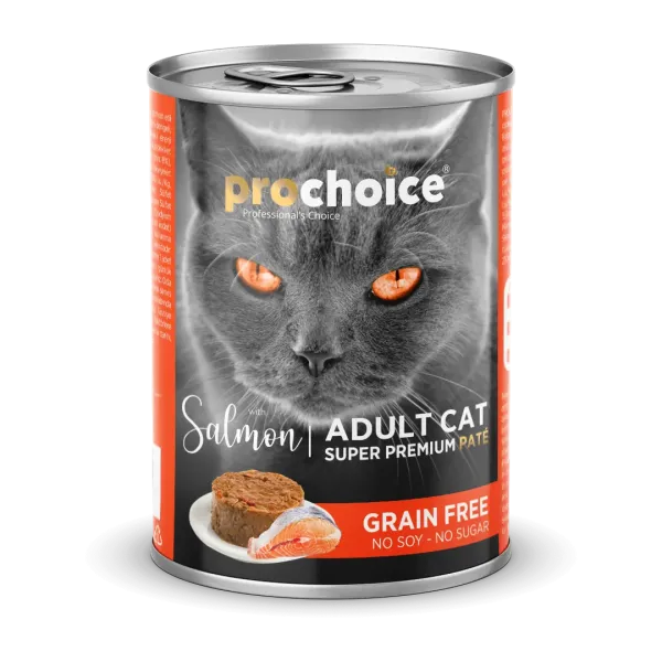PROCHOICE - CAT STERILSED - SALMON PATÉ - GRAIN FREE 400 G