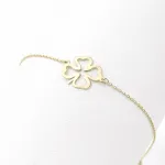 Clover Bracelet – 18K Gold Lucky Clover Bracelet