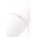 Geometric Heart – 18K Gold Bracelet