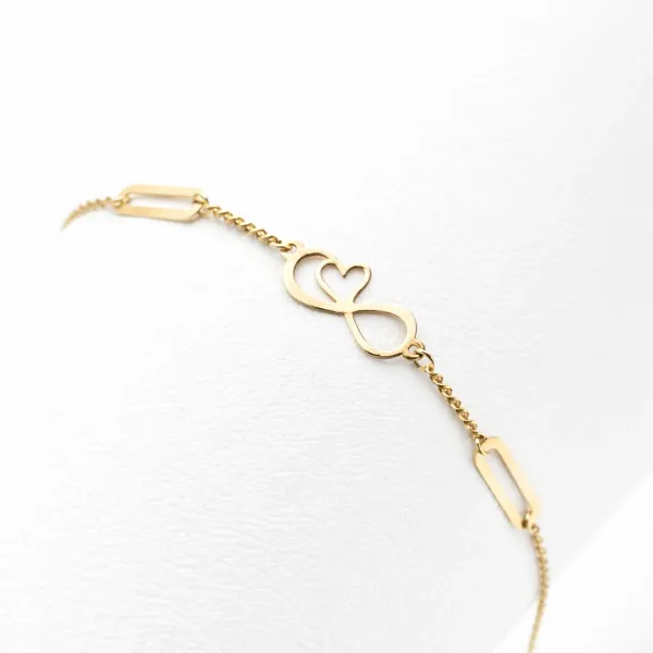 Infinite Love Bracelet – 18K Gold Bracelet