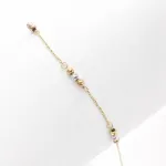 Trio Bead Bracelet – 18K Gold Bracelet
