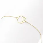 Tulip Bloom Bracelet – 18K Gold Bracelet