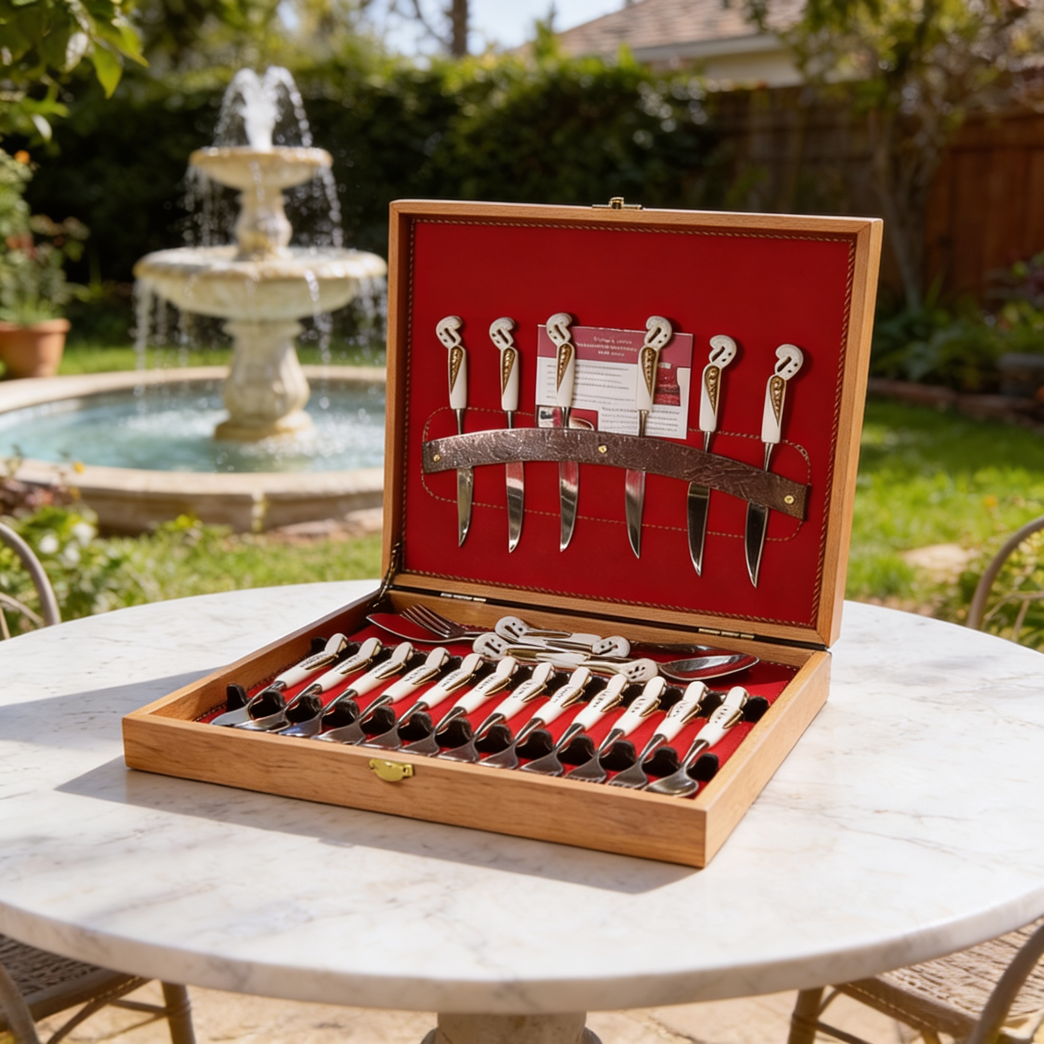 Jezzine Cutlery 22 Pieces set