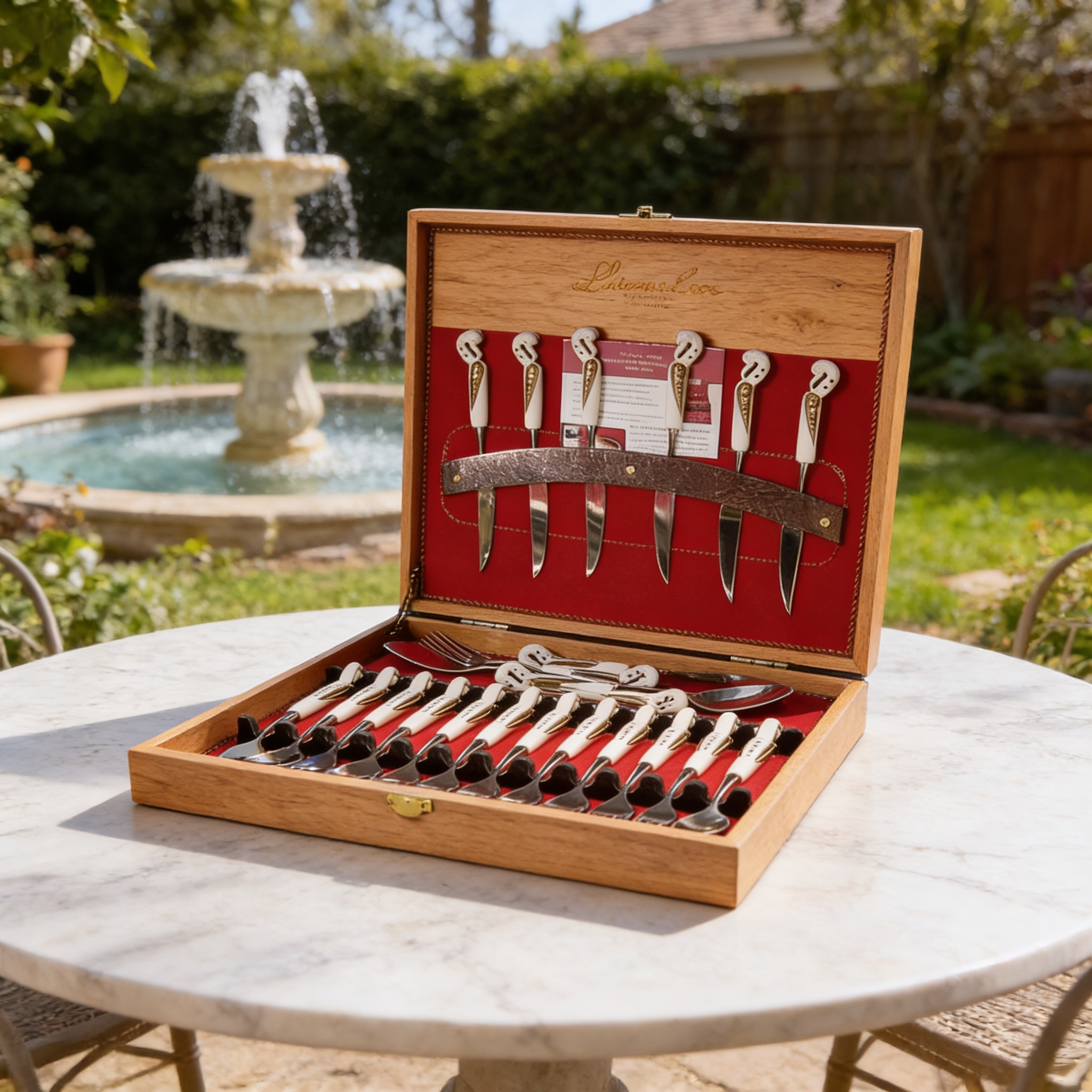 Jezzine Cutlery 22 Pieces set