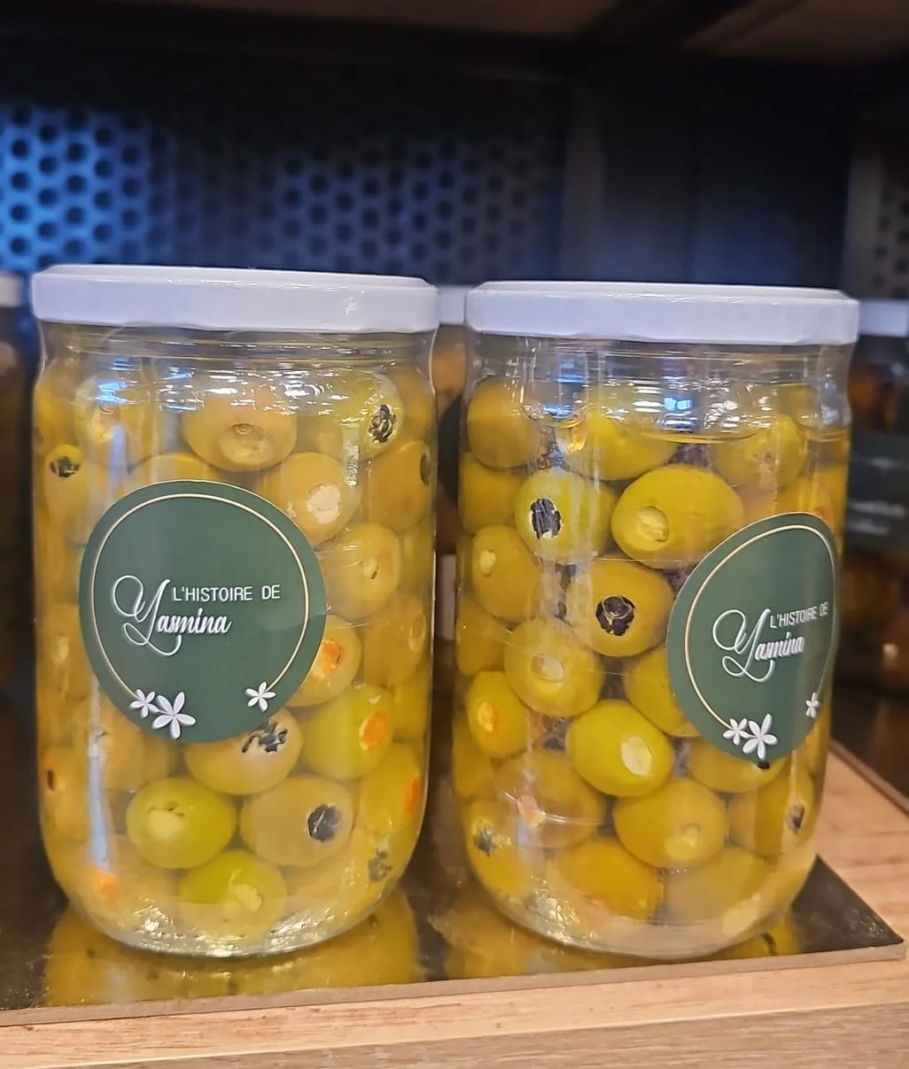 Yasmina Green Olive Stuffed Cheese Cocktail