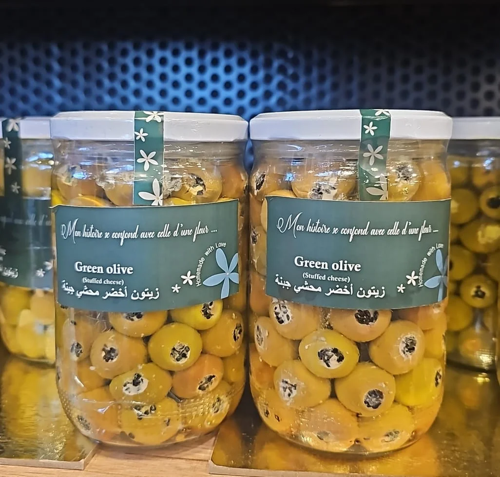 Yasmina Green Olive Stuffed Fetta Cheese