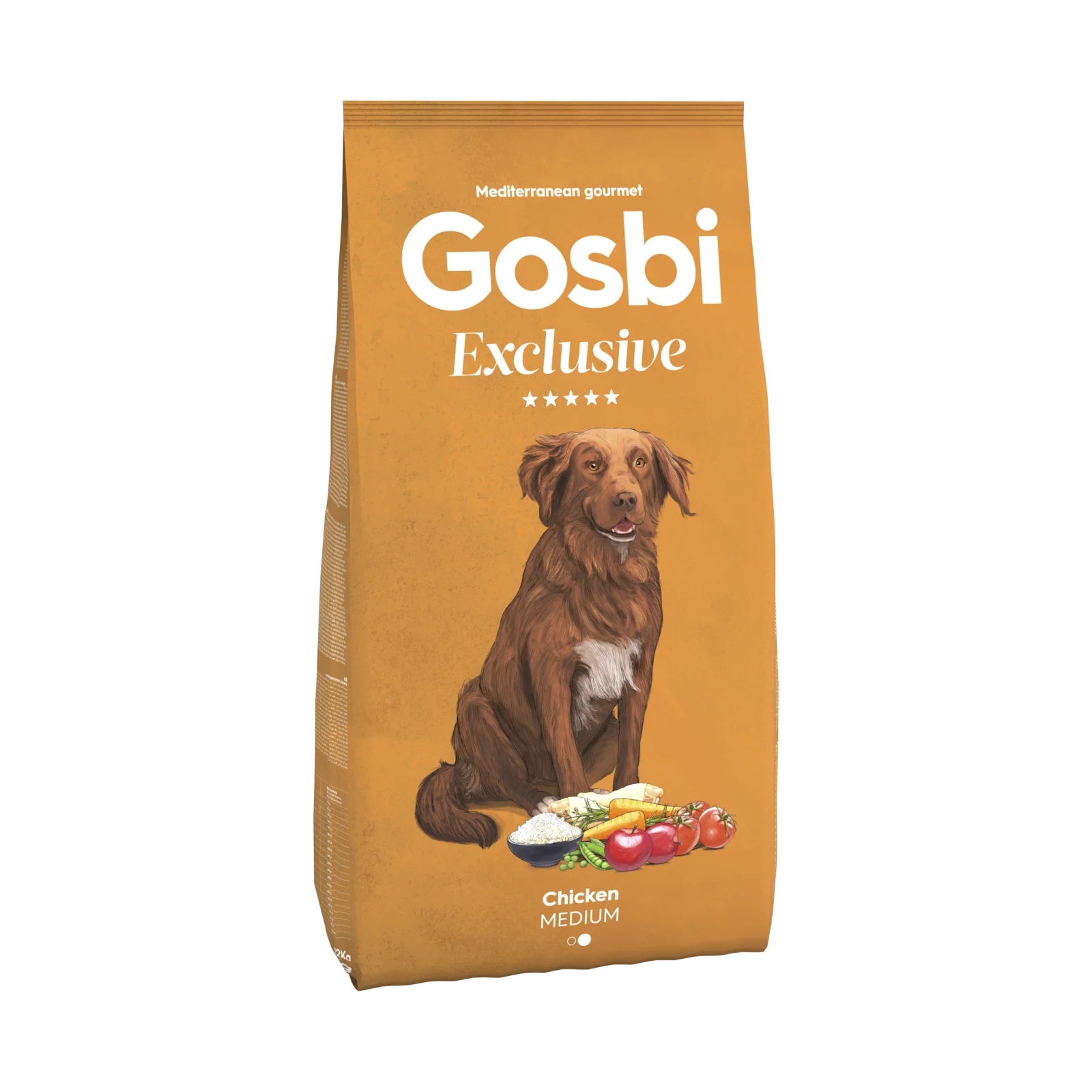 GOSBI EXCLUSIVE MEDIUM CHICKEN 12 KG