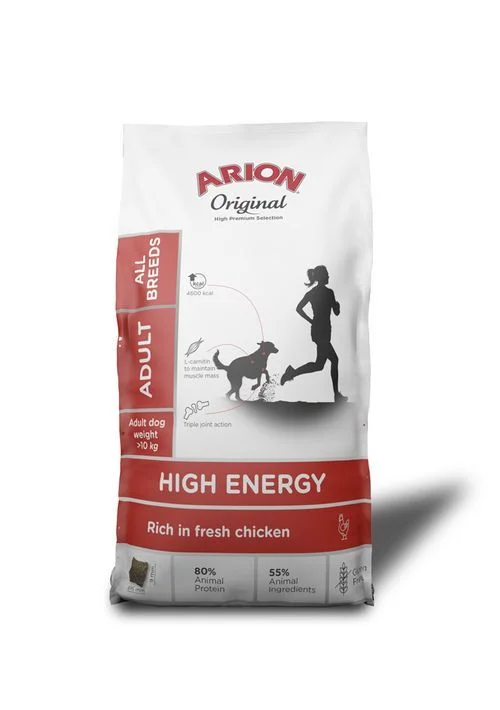 ARION - DOG - ADULT ACTIVE HIGH ENERGY - ALL BREED 12 KG