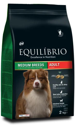 EQUILIBRIO - DOG - ADULT MEDIUM BREEDS 2 KG