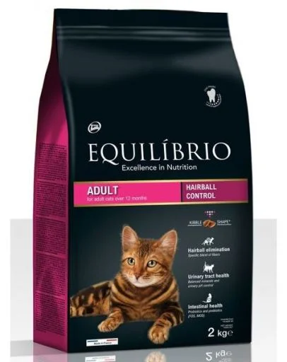 EQUILIBRIO - CAT - ADULT HAIRBALL 2 KG