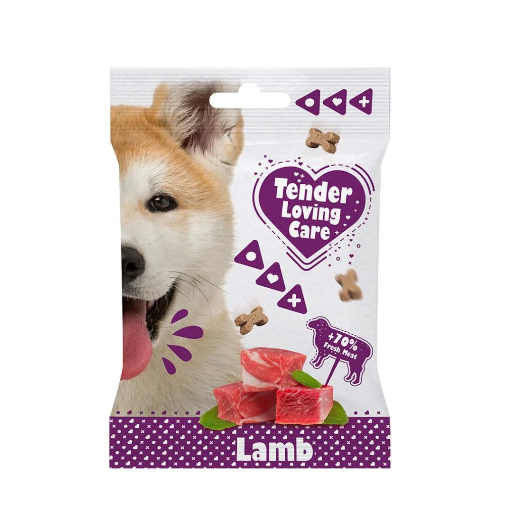 SOFT BONE SHAPE SNACKS - LAMB 100 G DUVO