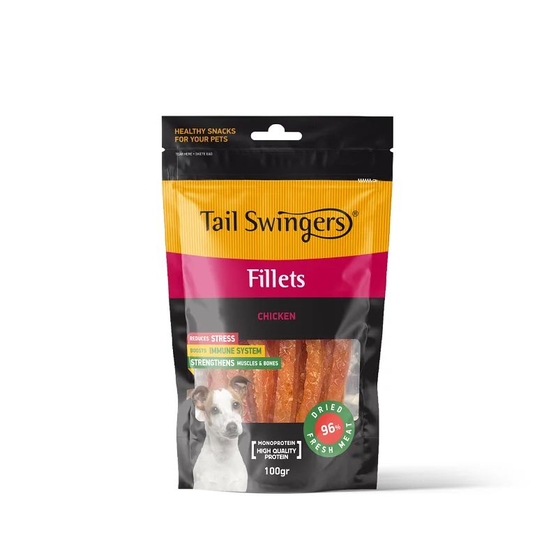 TAIL SWINGERS - CHICKEN FILLETS 100 G