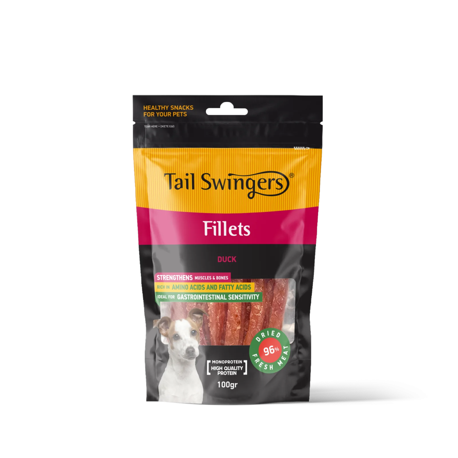 TAIL SWINGERS - DUCK FILLETS 100 G