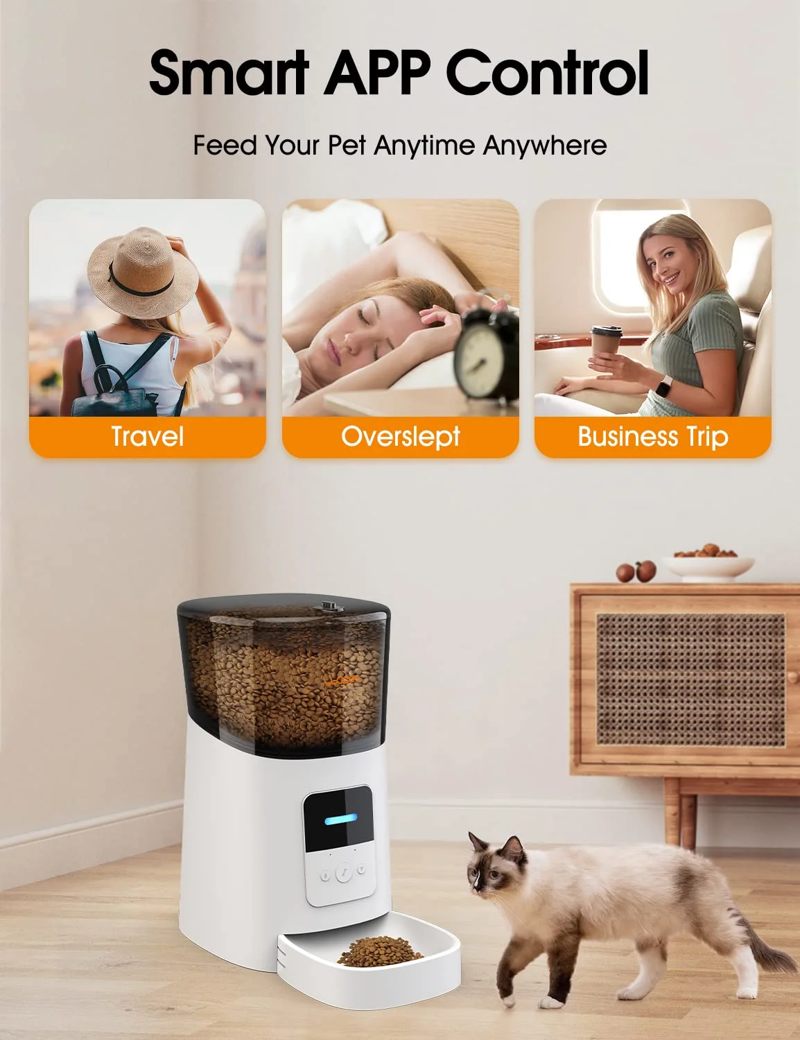 AUTOMATIC FEEDER FOR PETS
