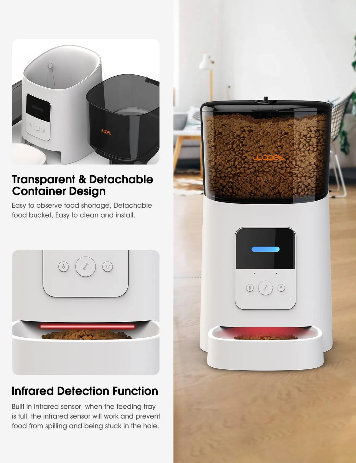AUTOMATIC FEEDER FOR PETS