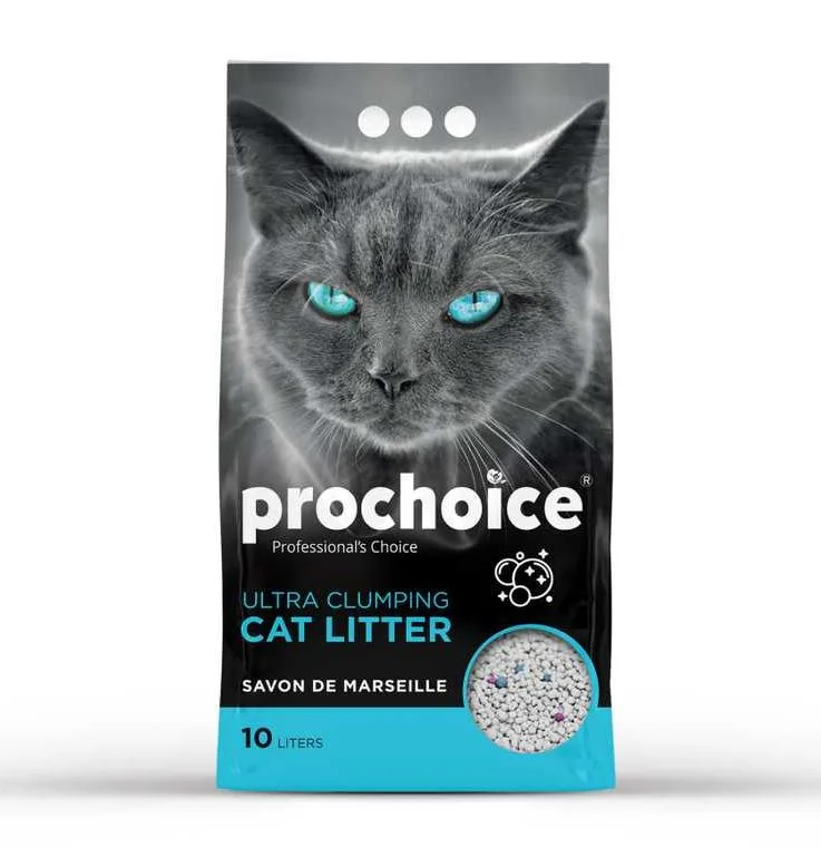 PROCHOICE LITTER SAND PROCHOICE CAT LITTER - SAVON DE MARSEILLE (10 LT)