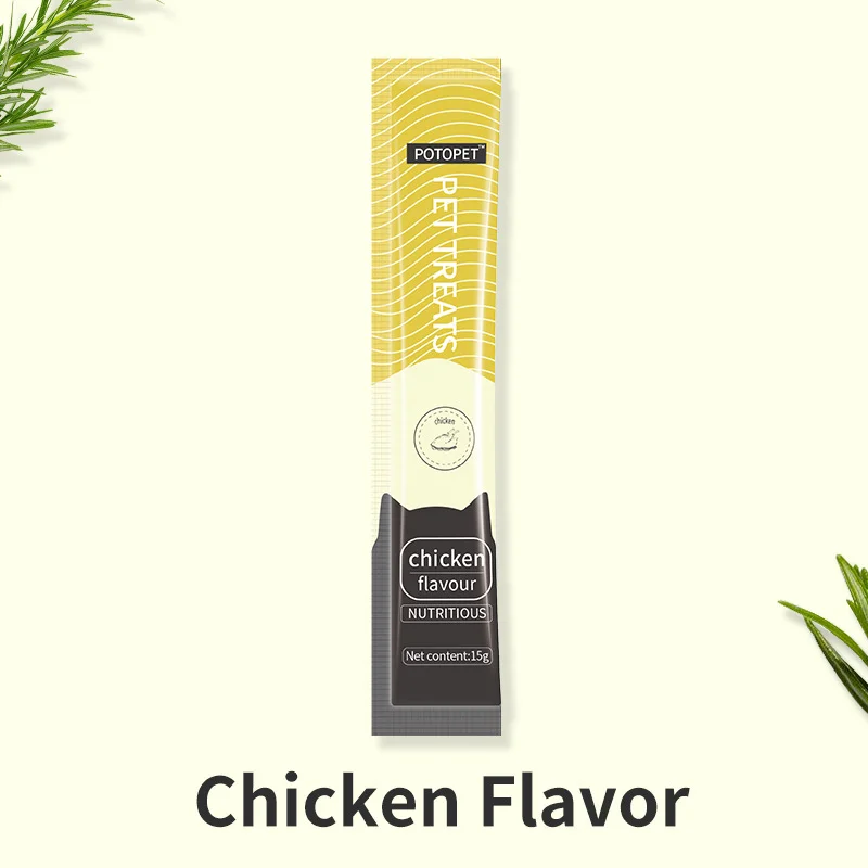 POTOPET CAT LIQUID SNACK - CHICKEN (15 G)