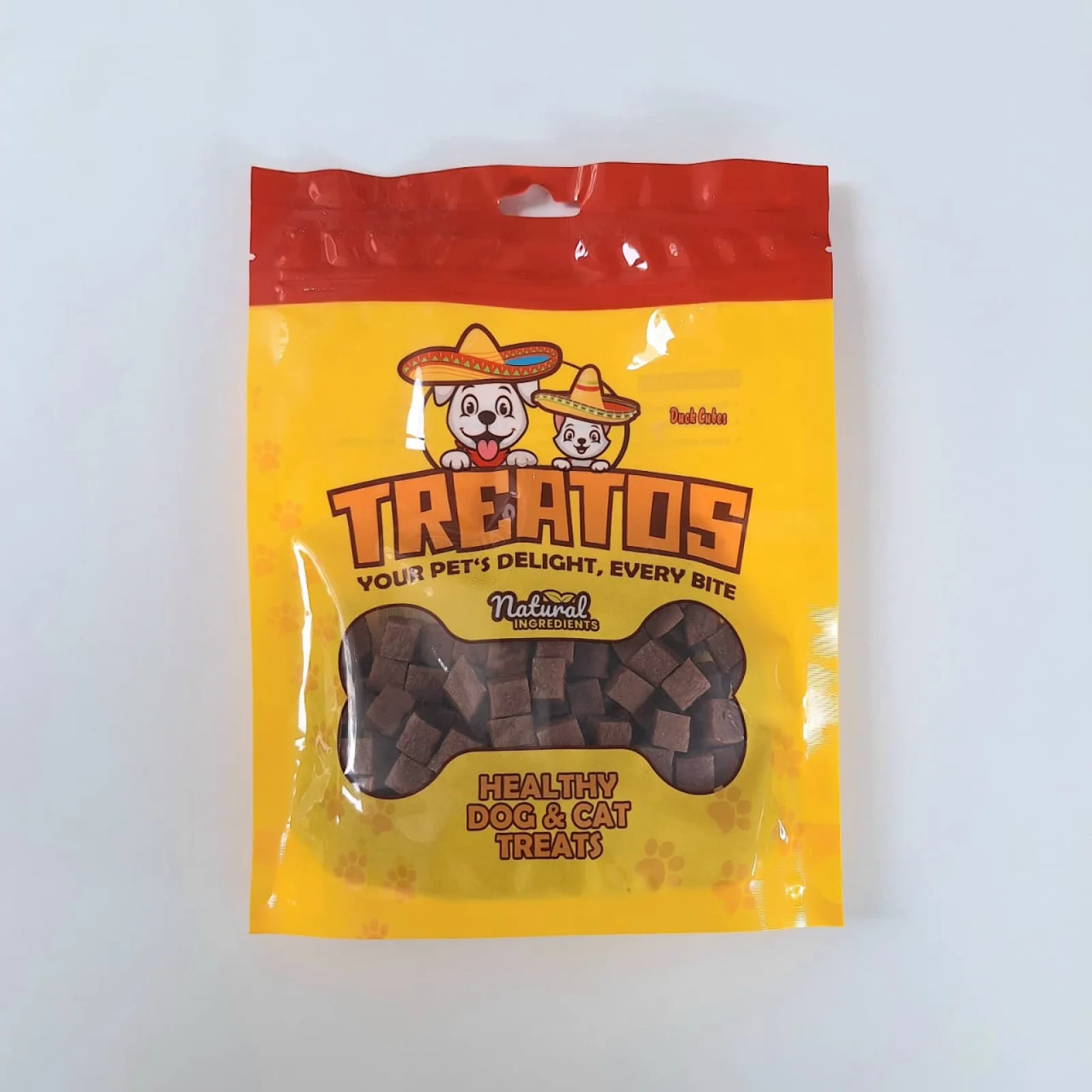 TREATOS - DUCK CUBES (200 G)