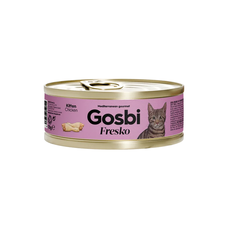 GOSBI FRESKO KITTEN CHICKEN 70 G