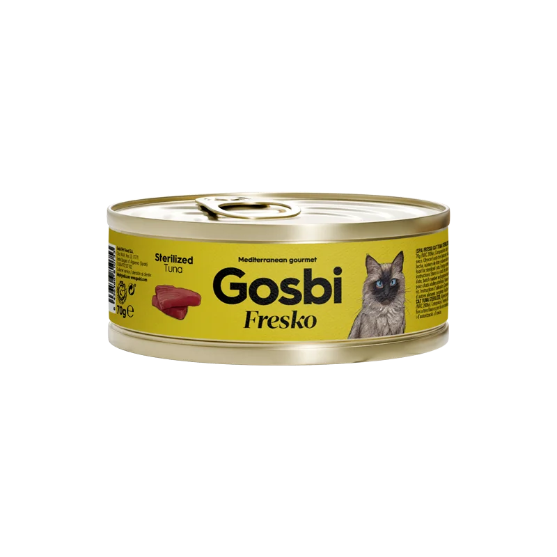 GOSBI FRESKO CAT STERILIZED TUNA 70 G