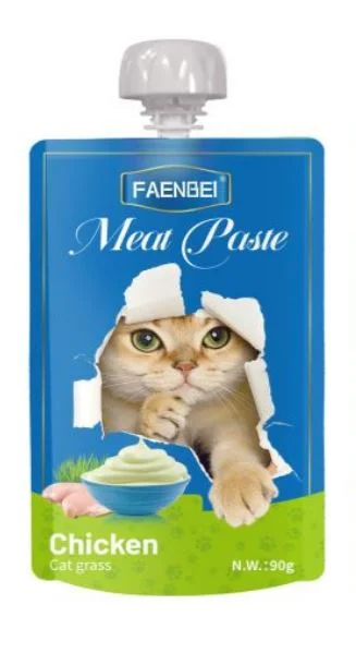 FAENBEI CAT MEAT PASTE - CHICKEN CAT GRASS (90 G)