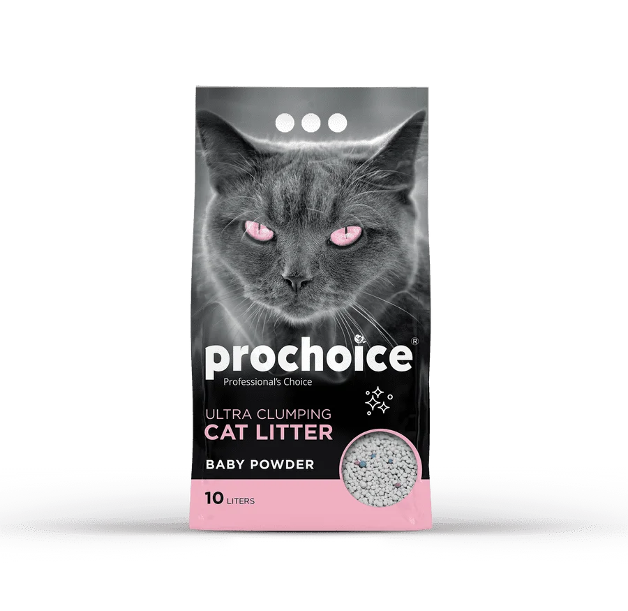 PROCHOICE LITTER SAND PROCHOICE CAT LITTER - BABY POWDER (10 LT)