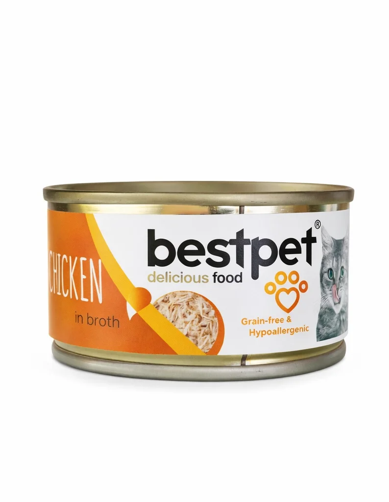 BESTPET CAT - SHREDDED CHICKEN IN BROTH 70 G