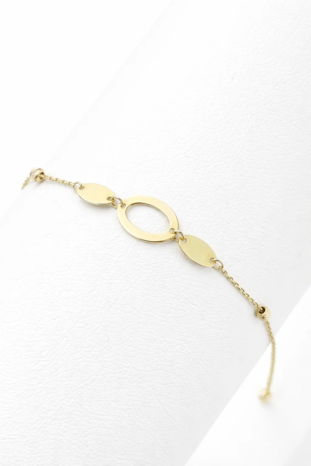 AURELIA OVAL LINK BRACELET – 18K GOLD BRACELET