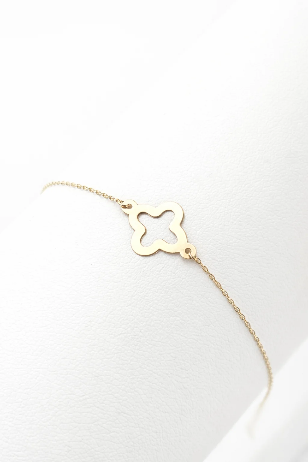 FLEURIS OUTLINE BRACELET – 18K GOLD BRACELET