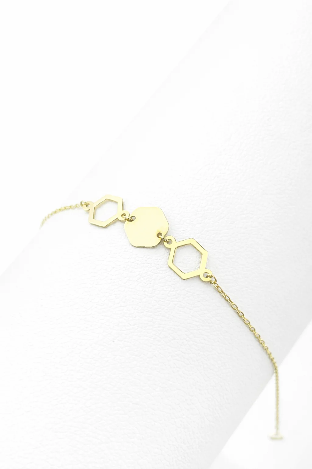 HEXA BALANCE BRACELET – 18K GOLD BRACELET