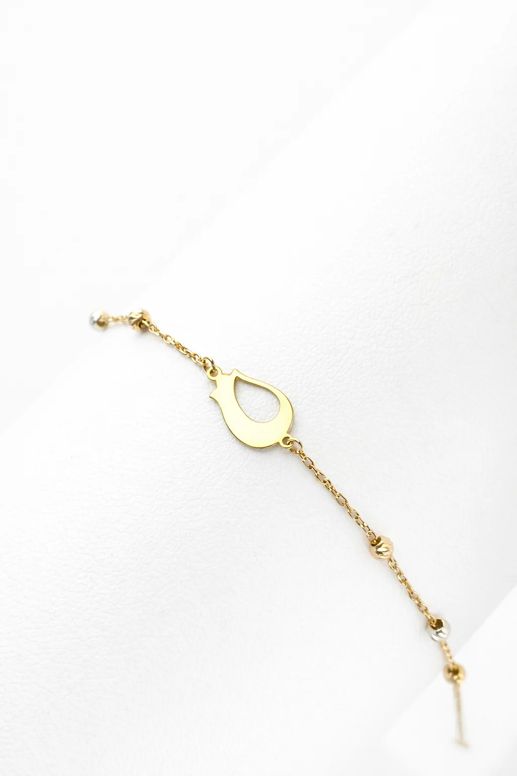 PETAL SILHOUETTE BRACELET - 18K GOLD BRACELET