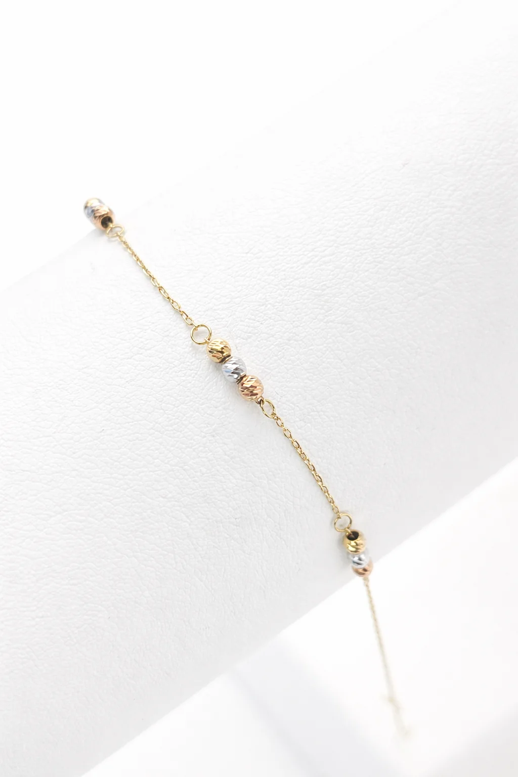 TRIO BEAD BRACELET – 18K GOLD BRACELET
